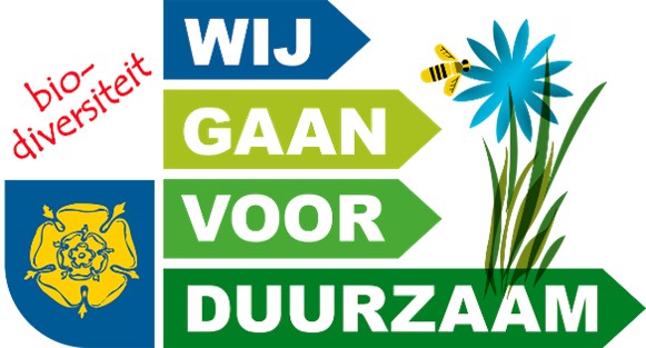 Logo: Wij gaan voor Duurzaam