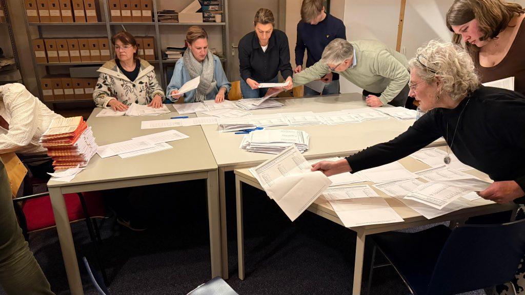 Het tellen is begonnen