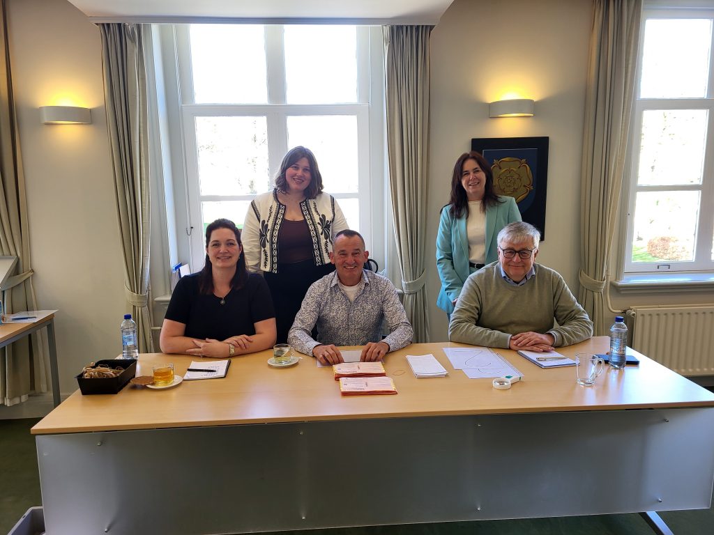 Foto: stembureauleden GR2026 middagploeg
